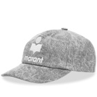 Isabel Marant Men's Tyronh Denim Cap in Grey