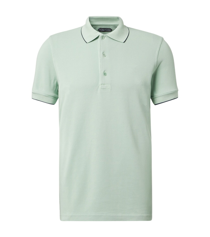 Photo: Tom Ford Piqué polo shirt