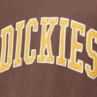Dickies Men's Aitkin College Logo Crew Sweat in Java