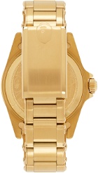 BAPE Gold & Navy Classic Type 1 Watch