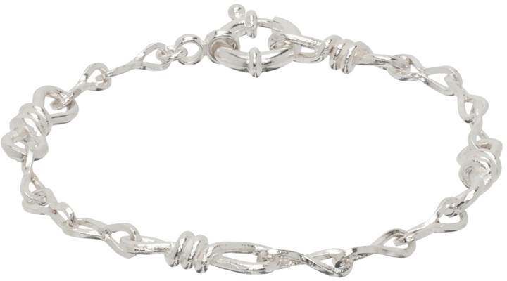 Photo: Youth Silver Twist Chain Bracelet