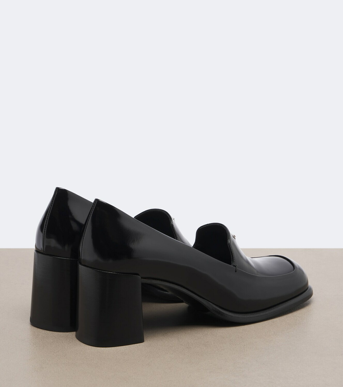 Prada Patent leather loafer pumps