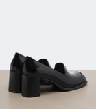 Prada Patent leather loafer pumps