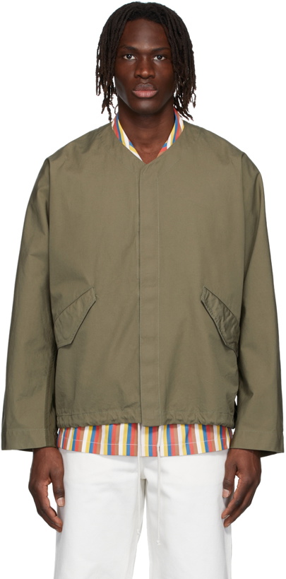 Photo: Jil Sander Khaki Cotton Jacket