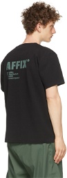 Affix Black Heavy Jersey Standardized Logo T-Shirt