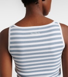 Max Mara Cippo striped tank top