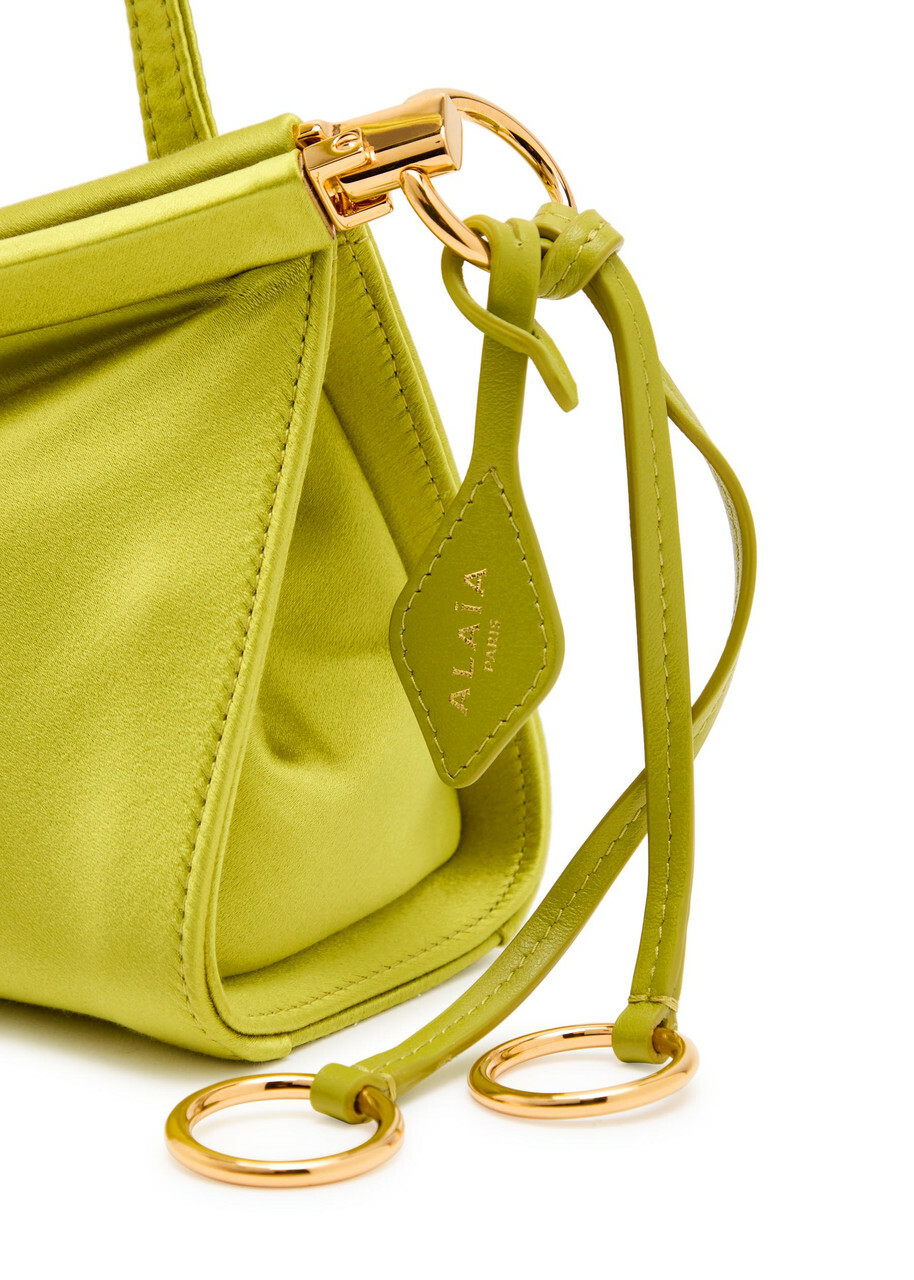 Alaïa Le Click Satin Shoulder bag - Green - One Size