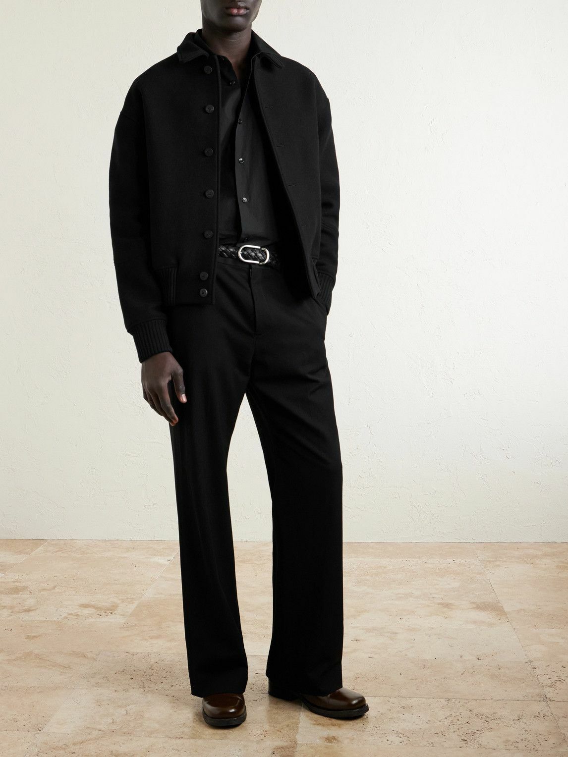 JACQUEMUS Black La Croisière 'The Melao' Jacket Jacquemus