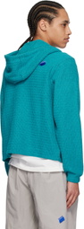 ADER error Blue Lunel Zip-Up Product. 30 Hoodie
