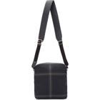 Paul Smith Navy Check Crossbody Bag