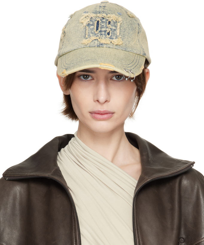 Photo: MISBHV Blue & Beige Esther Yu Edition Logo Cap