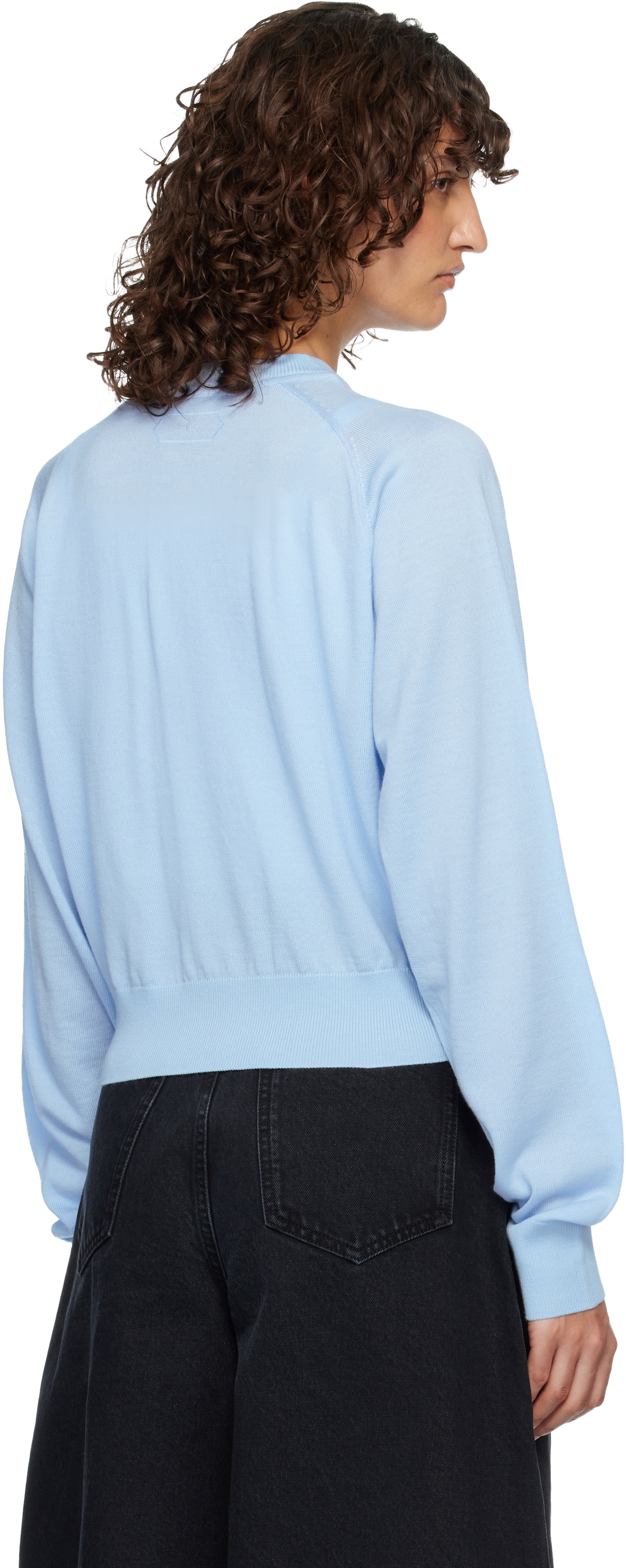 JACQUEMUS Blue 'The J' Sweater