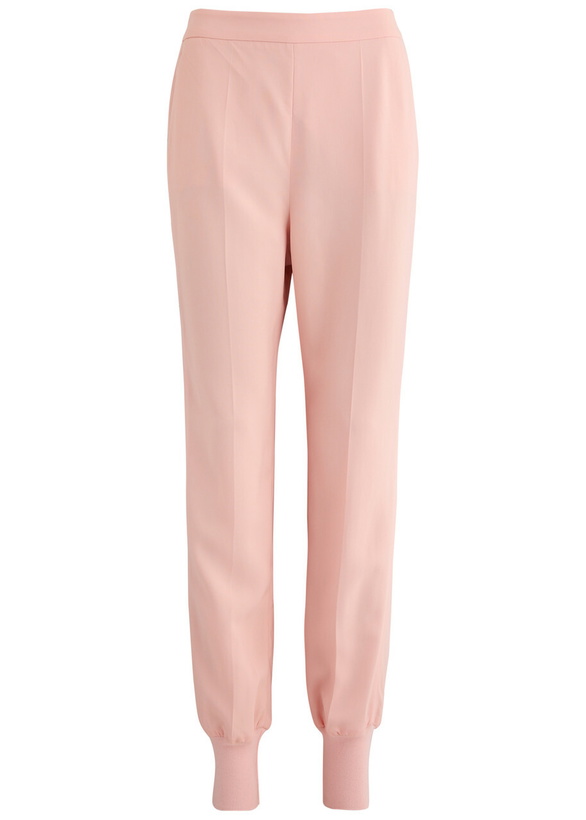 Photo: Stella Mccartney Iconic Woven Joggers Pink Light