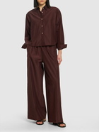 FORTE_FORTE - Chic Taffeta Boxy Shirt