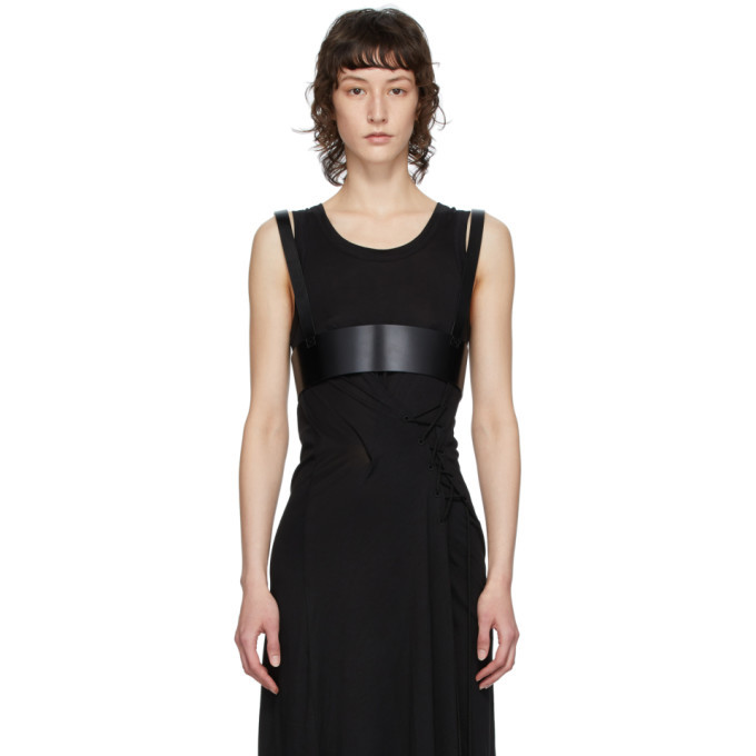 Ann Demeulemeester Black Kenya Suspender Bustier Ann Demeulemeester