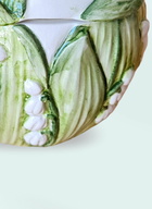 Les-Ottomans Lily Of The Valley Sugar Pot