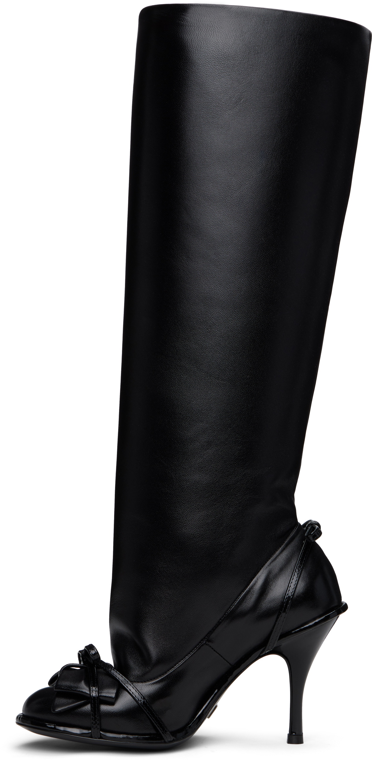 ALL-IN Black Double Tall Boots