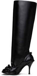 ALL-IN Black Double Tall Boots