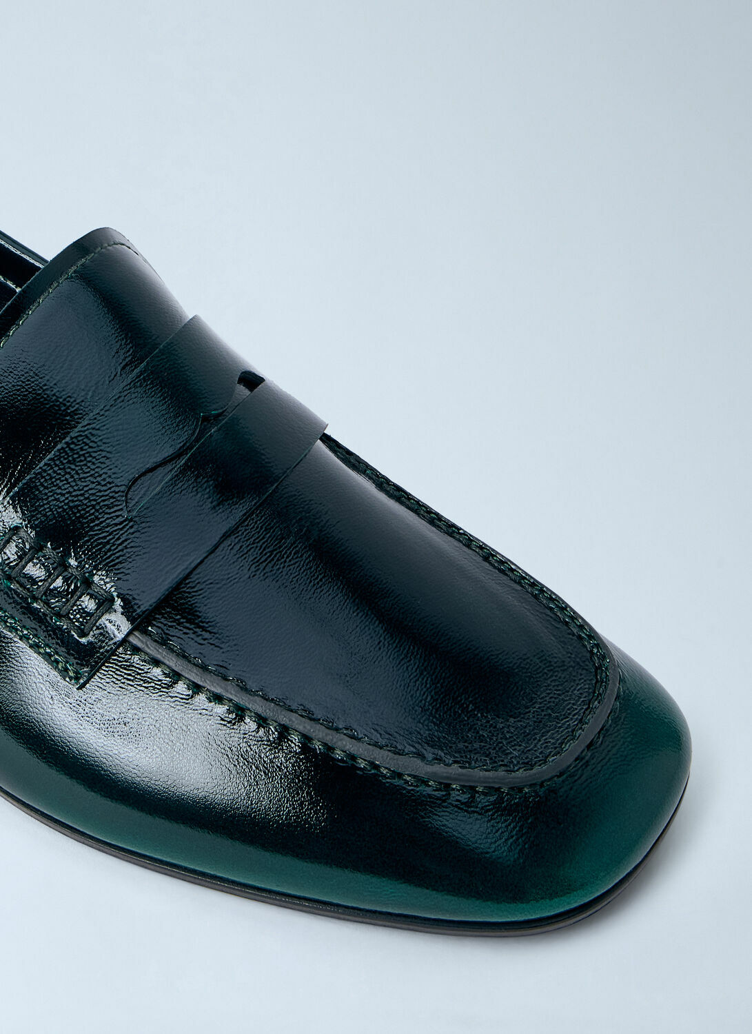 Dries Van Noten Polished Leather Loafers