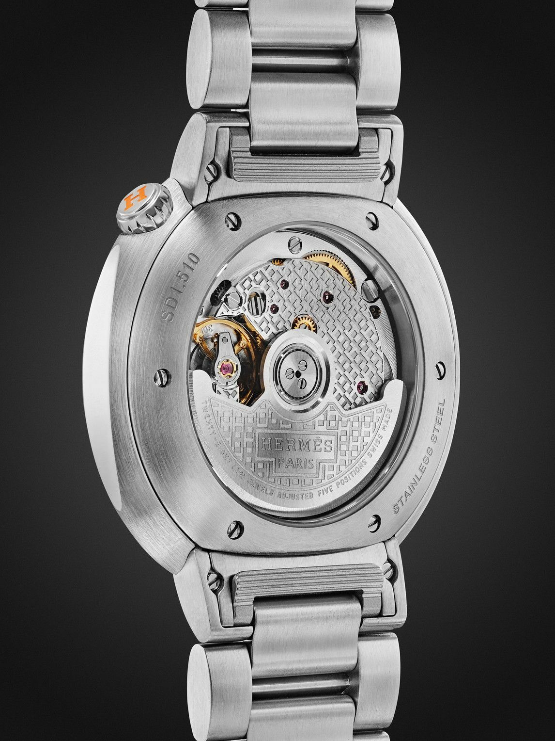 Hermès Timepieces - Cut Automatic 36mm Stainless Steel Watch, Ref. No. 403190WW00