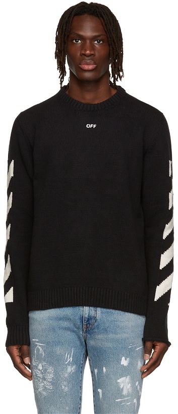 Photo: Off-White Black Diag Sweater