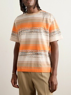 Missoni - Space-Dyed Cotton-Jersey T-Shirt - Orange