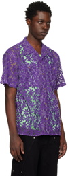 Andersson Bell Purple Flower Shirt