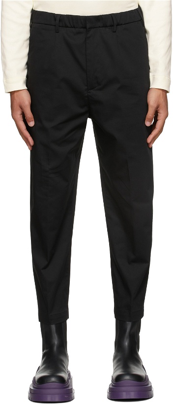 Photo: Dunhill Black Sports Trousers