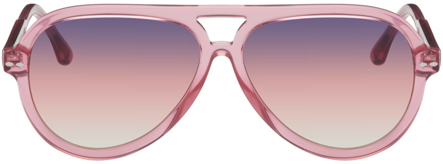 Isabel Marant Pink Naya Sunglasses Isabel Marant display picture 3