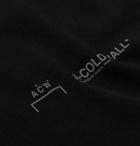 A-COLD-WALL* - Logo-Print Cotton-Jersey T-Shirt - Black