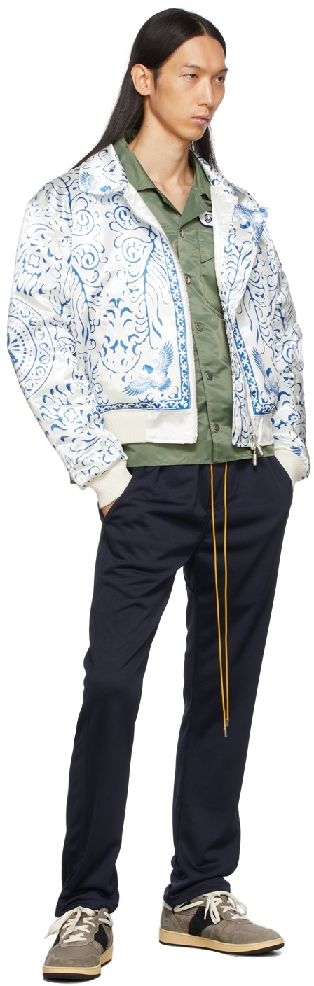 Rhude Jacquard Bomber Jacket