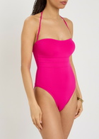 Melissa Odabash Latina Strapless Swimsuit Pink
