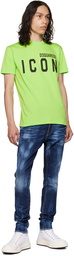 Dsquared2 Green 'Be Icon' T-Shirt