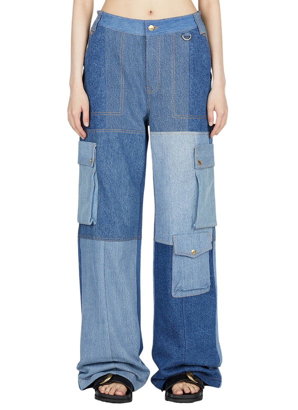 Photo: Marine Serre Panel Cargo Jeans