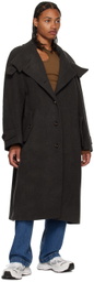 LOW CLASSIC Brown Officer Coat
