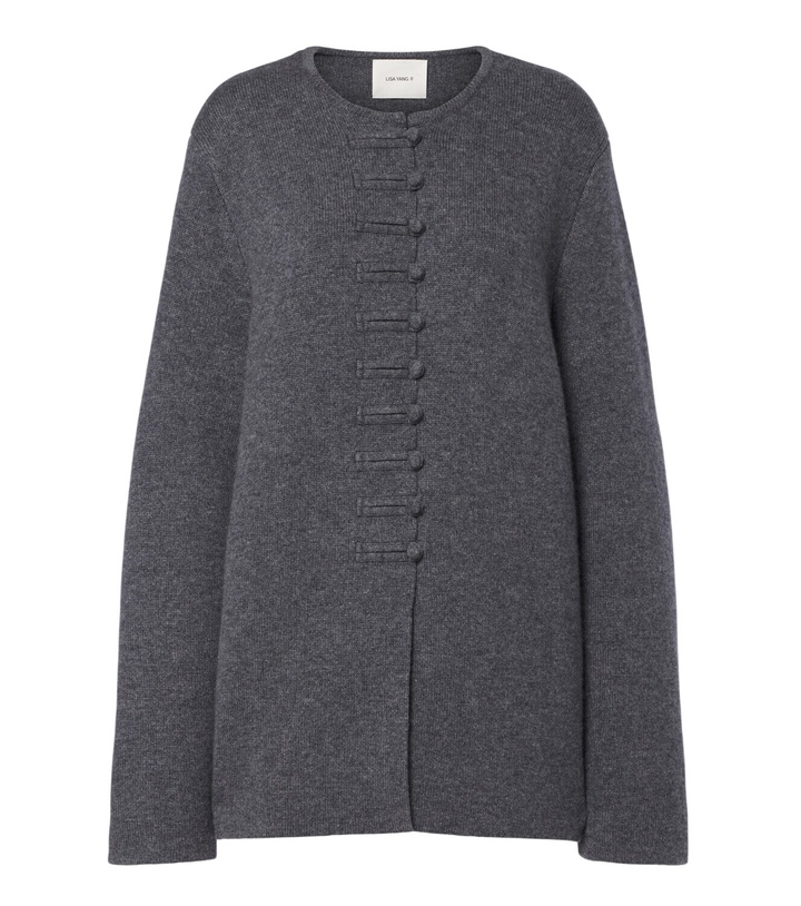 Photo: Lisa Yang Han Fu cashmere cardigan