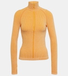 Cordova Sierra ribbed-knit half-zip ski top