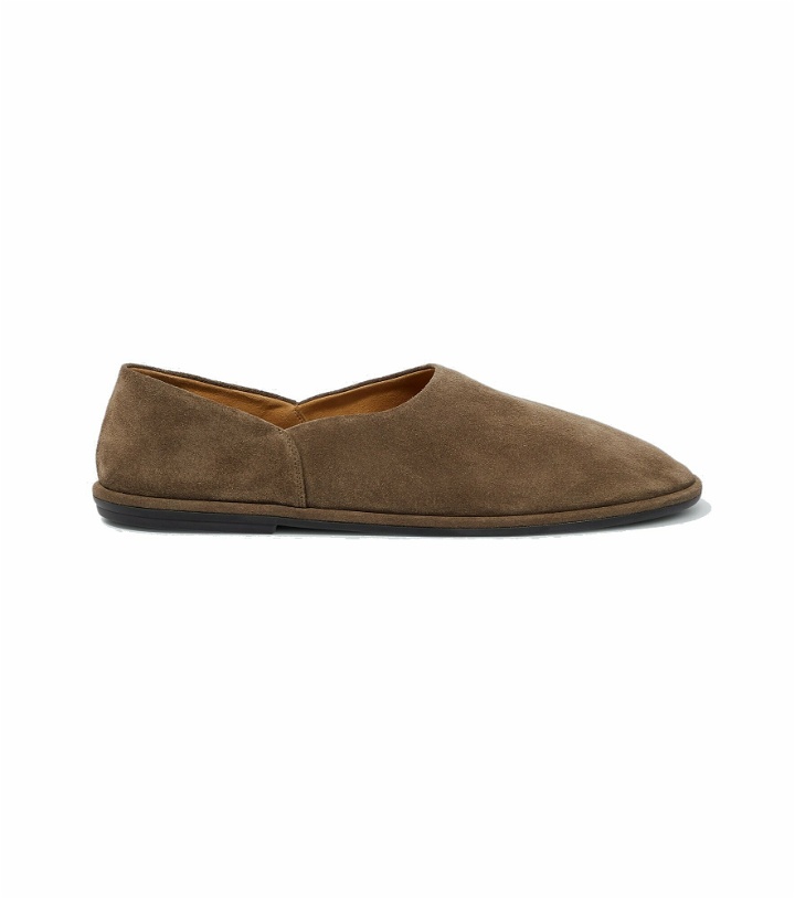 Photo: The Row - Canal suede flats