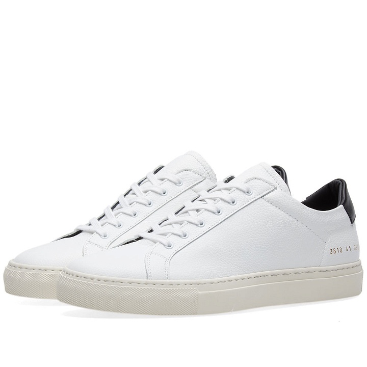 Photo: Woman by Common Projects Achilles Retro Low