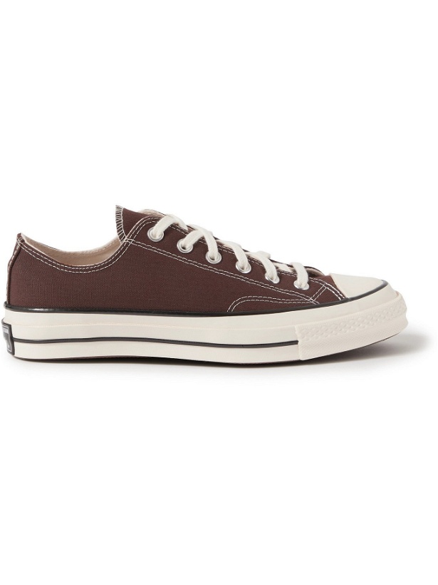 Photo: CONVERSE - Chuck 70 OX Canvas Sneakers - Brown