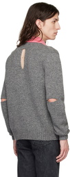 Stefan Cooke Gray & Pink Layered Cardigan