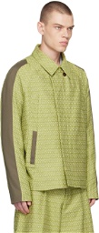 Kiko Kostadinov Green Tonkin Jacket