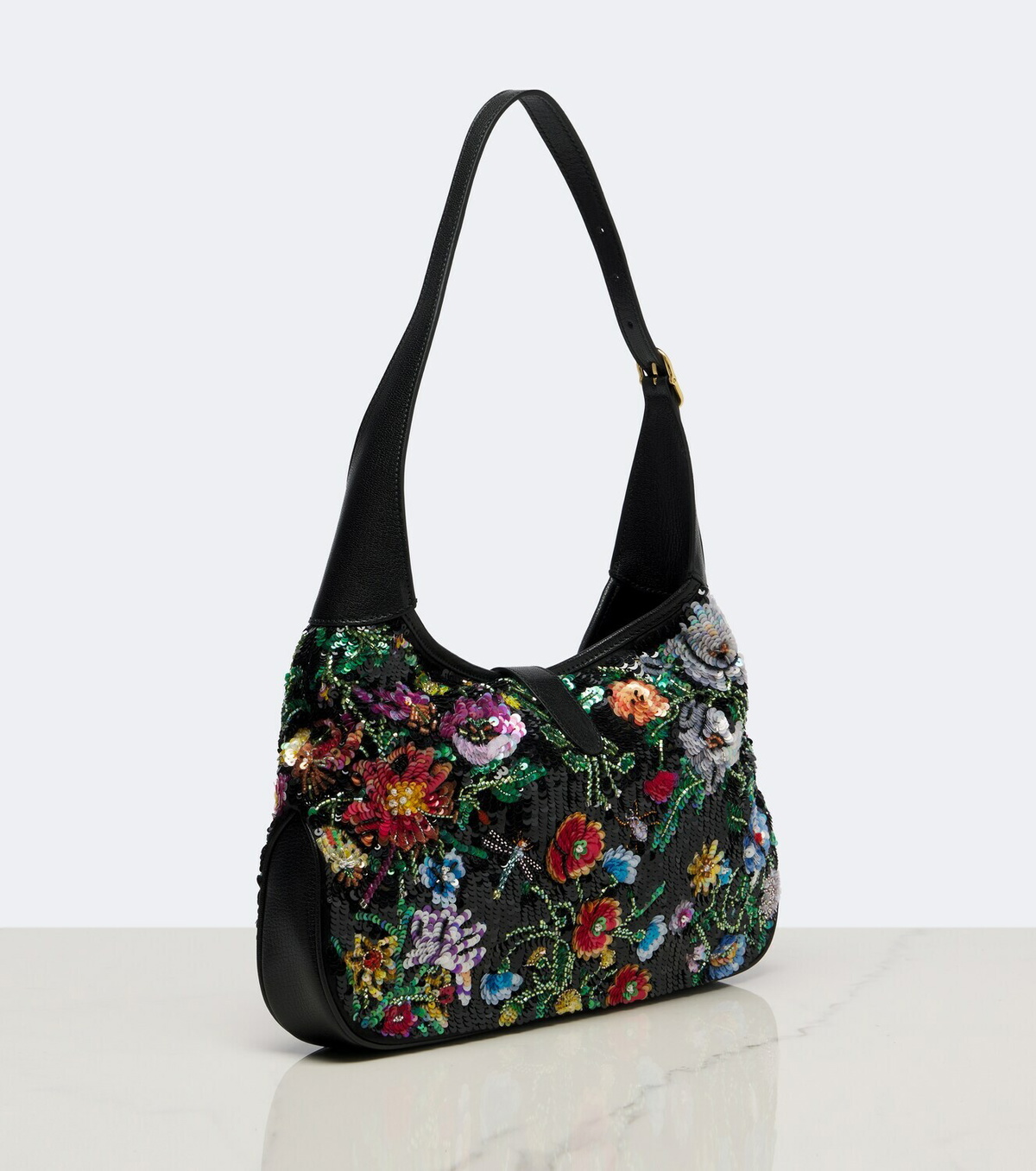 Gucci Gucci Jackie 1961 Medium sequined shoulder bag