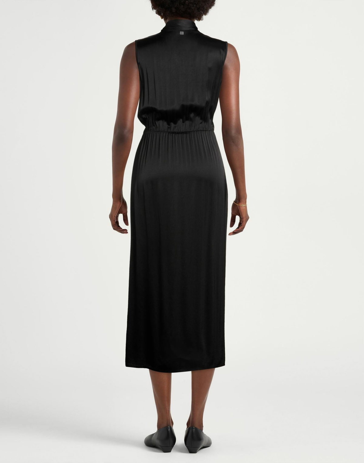 Manila Grace Womens Maxi dress in Black