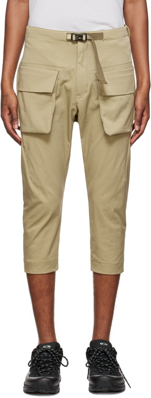 Photo: CCP Beige Cropped Chino Trousers