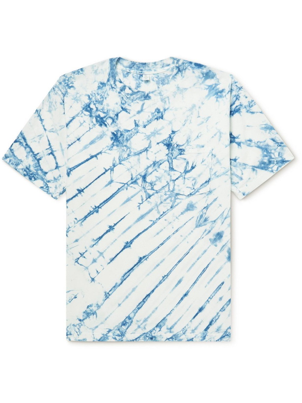 Photo: COTTLE - Magic Ways Tie-Dyed Cotton-Jersey T-Shirt - Blue