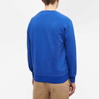 Maison Kitsuné Men's Chillax Fox Patch Classic Sweat in Deep Blue