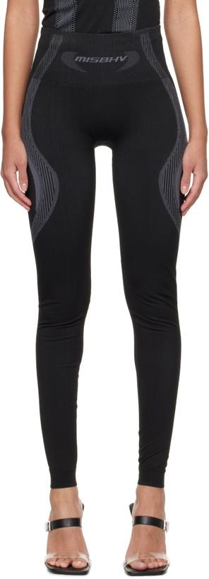 Photo: MISBHV Black Sport Active Classic Sport Leggings