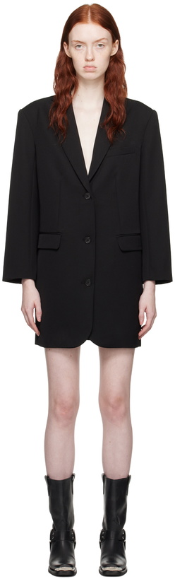 Photo: ANINE BING Black Quinn Minidress