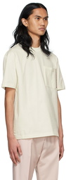 Hugo Beige Cotton T-Shirt